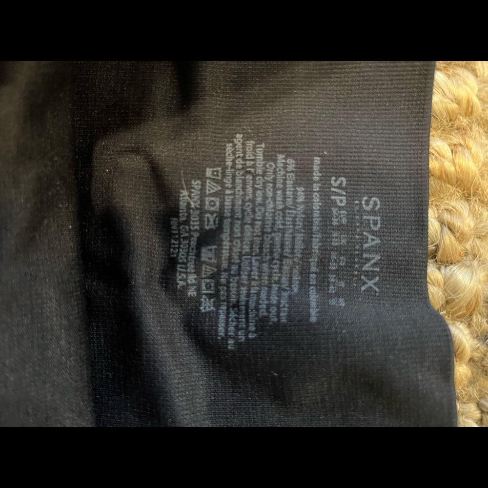 SPANX black leggings